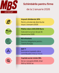 noua lege fiscală din 2026
